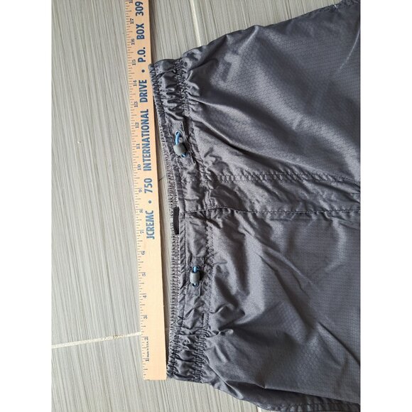 Nike Y2K 2000s Hex Nylon Paneled Half Zip Pullover 2 Pc Track Suit Gray M Men's - Picture 9 of 14